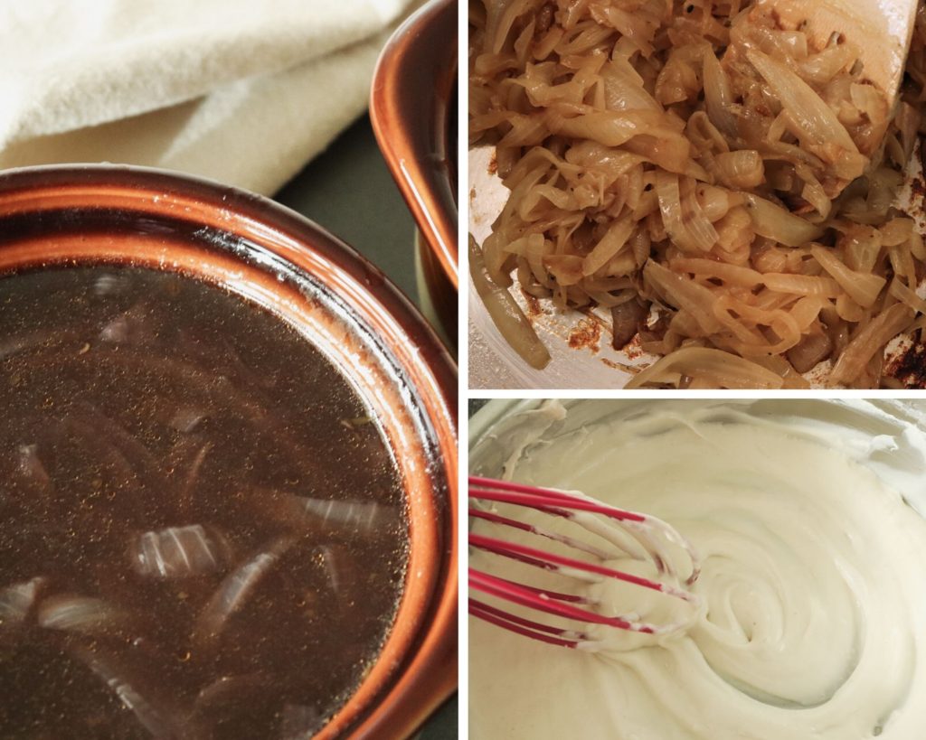 Vegan French Onion Soup - With Gruyere Cheese - Shutter + Mint