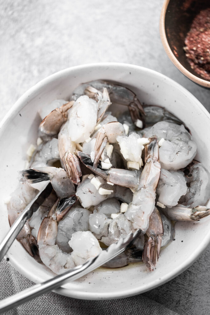 How to make cajun shrimp for blackened shrimp alfredo process shot. 