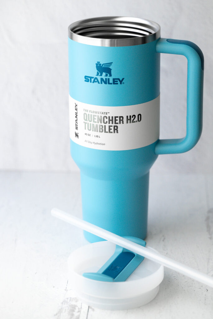 Stanley 40 oz Tumbler with Handle Stanley Cup Water Bottle with Handle - 40 oz Tumbler, Perfect for Hot/Cold Beverages on the Go