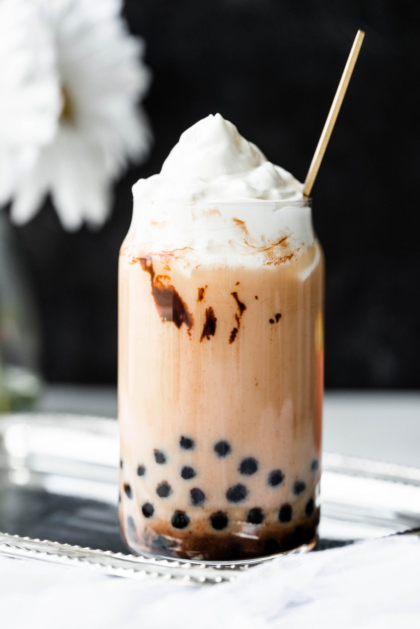 Tiger Milk Boba Tea Shutter + Mint