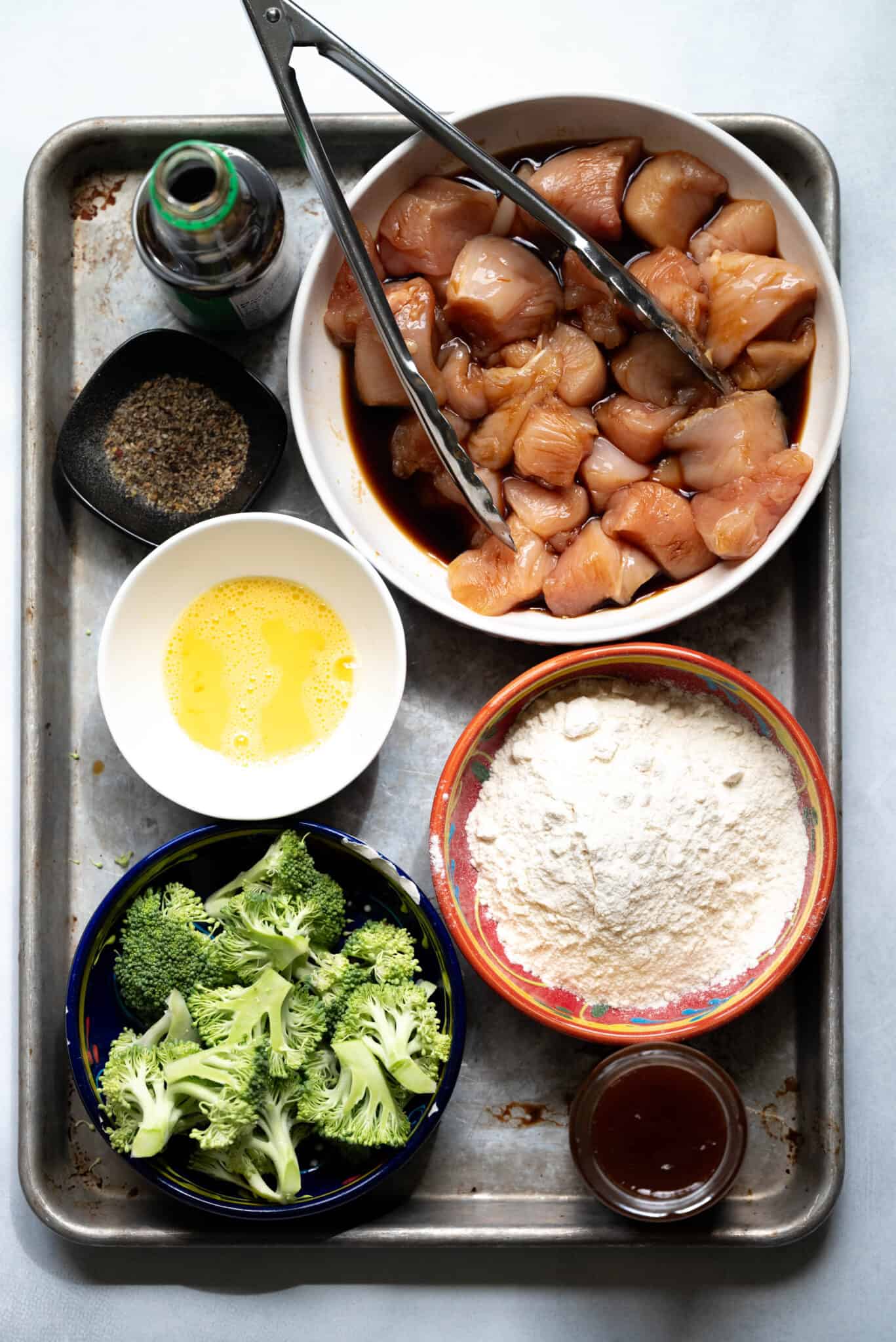 Sheet Pan Baked Apricot Chicken and Broccoli Shutter + Mint